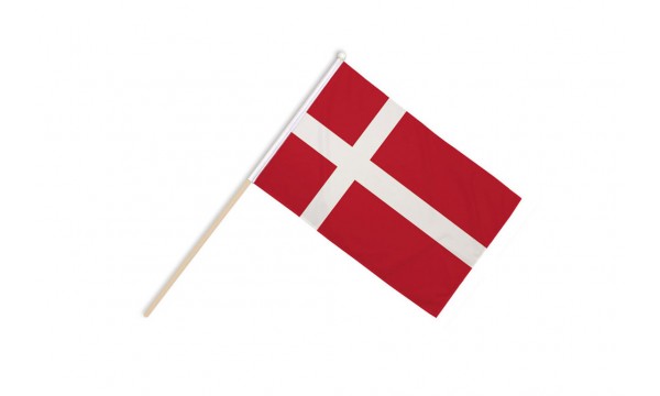 Denmark Hand Flags